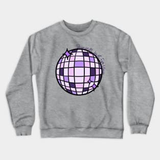 Mirror Ball Disco Ball Crewneck Sweatshirt